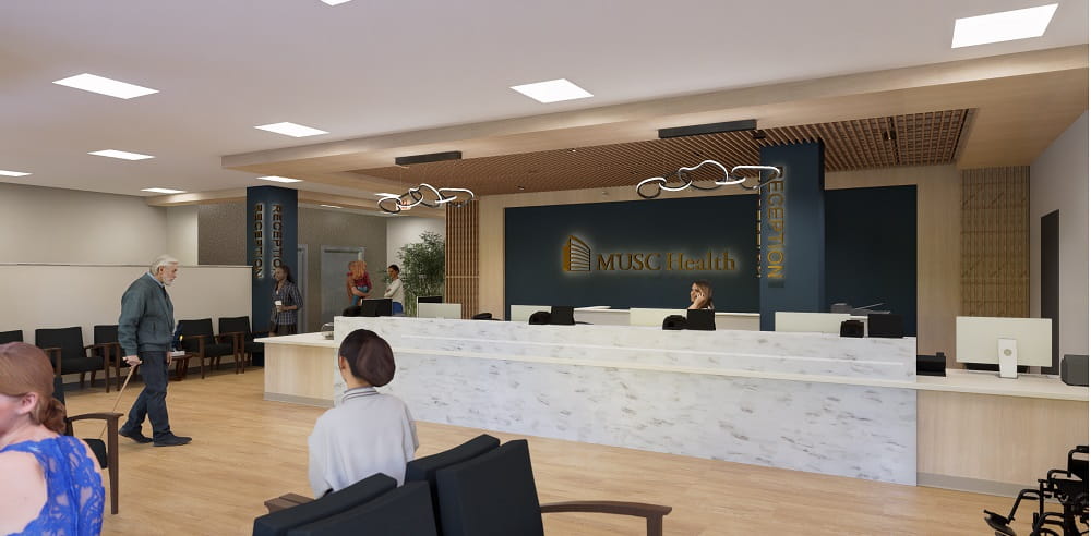 Bluffton Lobby Rendering