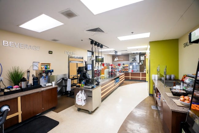 The cafeteria at MUSC Health Lancaster Medical Center. 