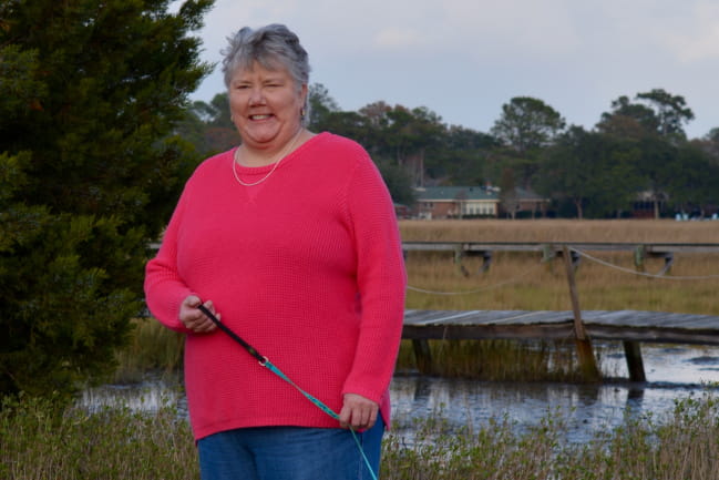 Nancy Lamb is energized to overcome a debilitating paralysis caused by a rare disease called Cauda Equina Syndrome.