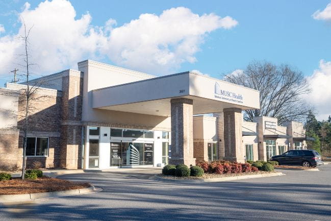 Exterior of the Bridgemill Primary Care location